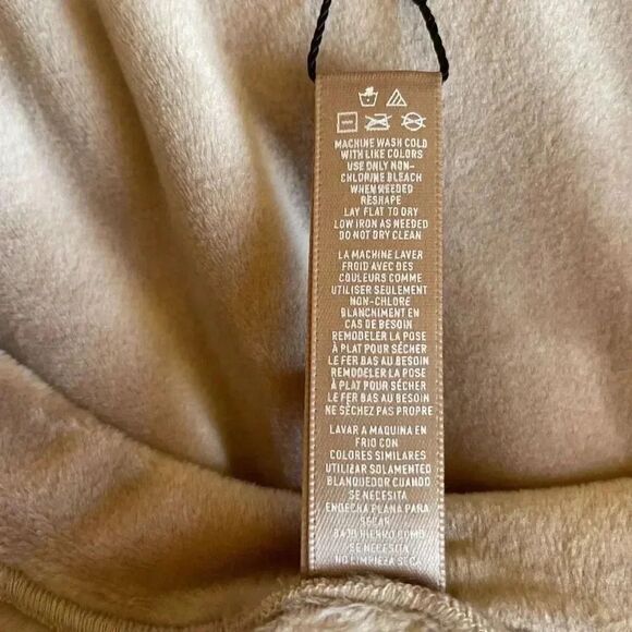 Skims Velour Crew Neck Tank Sienna Brown Crop  Boxy Sleeveless SZ  XL #1471 - Picture 3 of 12